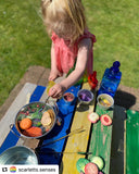 Fruit- sensory play stones