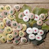 Number pebbles - sum building set