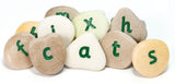Alphabet pebbles - word-building set (50 pebbles)