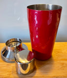 Red cocktail shaker (preloved)