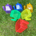Translucent colour funnels - set of 6