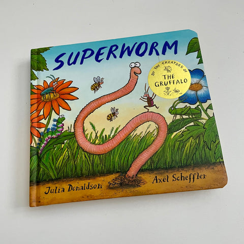 Superworm board book (preloved)