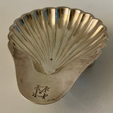 Beautiful antique silver shell shaped dish (preloved)