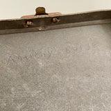 Mini brown cardboard suitcase - sold as seen (preloved)