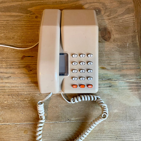 1980s BT Viscount push button telephone (preloved)