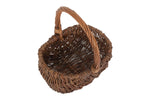 Small rustic shopper basket