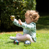 Sensory steel mosaic mystery balls - pack of 3