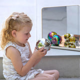 Sensory steel mosaic mystery balls - pack of 3