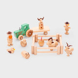 Wooden Farm Set