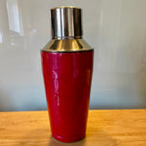 Red cocktail shaker (preloved)