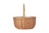 Double steamed oval shopper basket