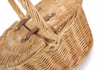 Child's oval lidded hamper basket