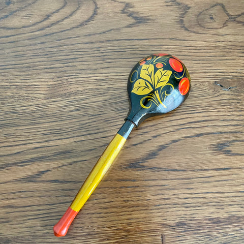 Vintage Russian hand painted spoon (preloved)