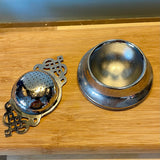 Vintage metal tea strainer (preloved)