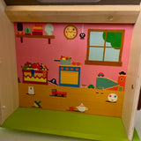 Hey Duggee wooden carry case clubhouse (preloved)