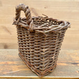 Rustic hanging basket (preloved)