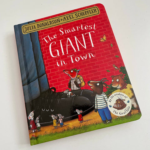 The smartest giant n town board book (preloved)