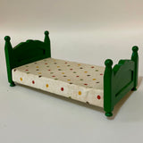 Set of doll’s house furniture-bed, sofa and armchairs (preloved)