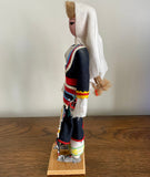Vintage handmade Bulgarian folklore doll (preloved)