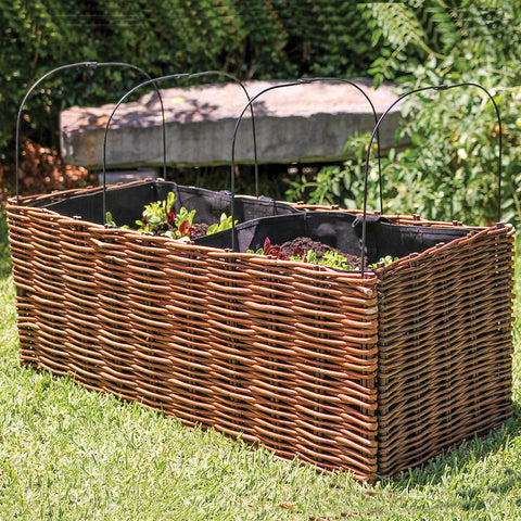 Willow planter with liner