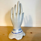 Pottery jewellery holder hand *DELICATE ITEM* (preloved)