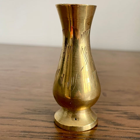 Small brass vase (preloved)