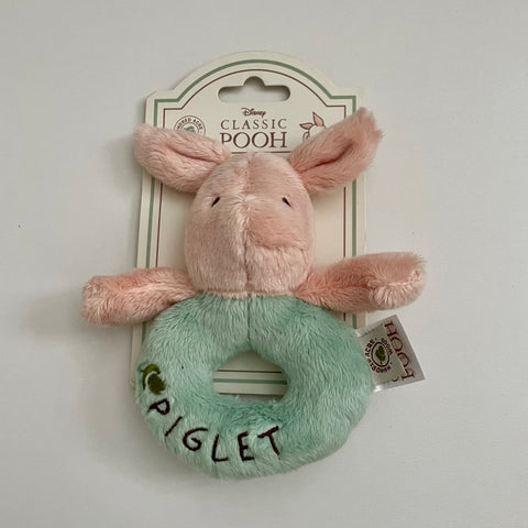 Piglet rattle (preloved)