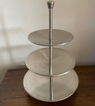 3 tier metal cake stand (preloved)