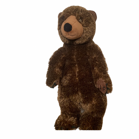 Plush standing brown bear by Wild Republic (preloved)