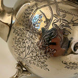 Stunning antique silver plated teapot (preloved)