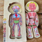 Playtive Junior Montessori Educational Body Part Puzzle (preloved)