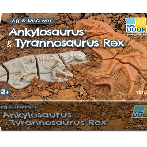 Dig & Discover – Ankylosaurus & Tyrannosaurus rex