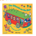 The wheels on the bus go round and round board book