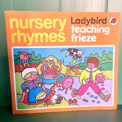 Vintage Ladybird nursery rhymes teaching frieze - 1981 (preloved)
