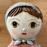 Vintage clay Baboushka planter (preloved)