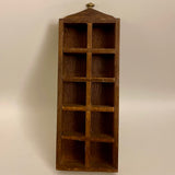 Small wooden display case (preloved)