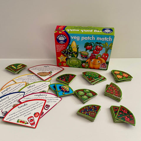 Orchard Toys Veg Patch Match game (preloved)