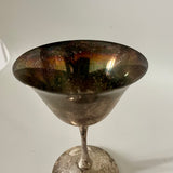 Heavily tarnished metal goblet (preloved)