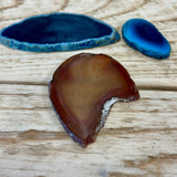 Agate slices - set of 3