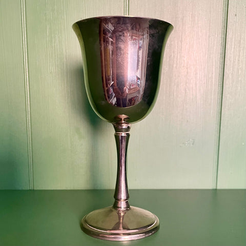 Simple metal goblet (preloved)