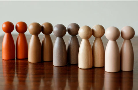 Peg people of the world