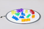 Translucent geometric shapes- pack of 36