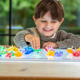 Translucent colour spinners - set of 6