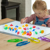 Translucent colour spinners - set of 6
