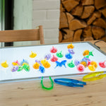 Translucent colour spinners - set of 6