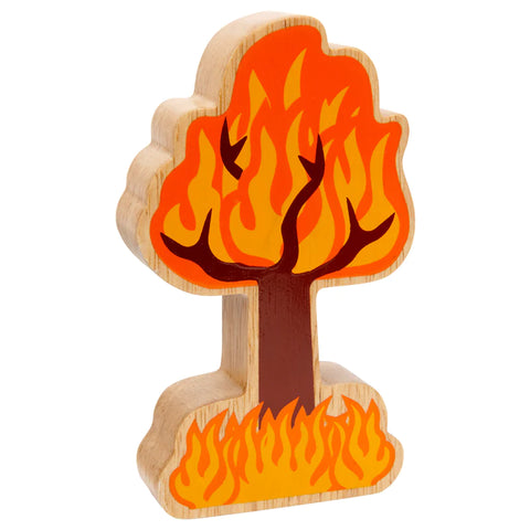 Lanka Kade tree on fire