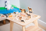 Wooden domestic animal blocks - pack of 15