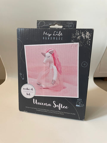 My Life Handmade Make It Yourself Kit Unicorn Softee - damaged box (preloved)