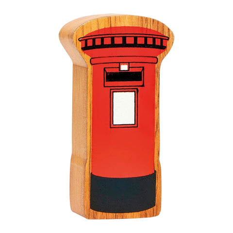 Lanka Kade red wooden post box