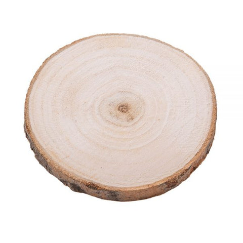 Wood slice - one supplied